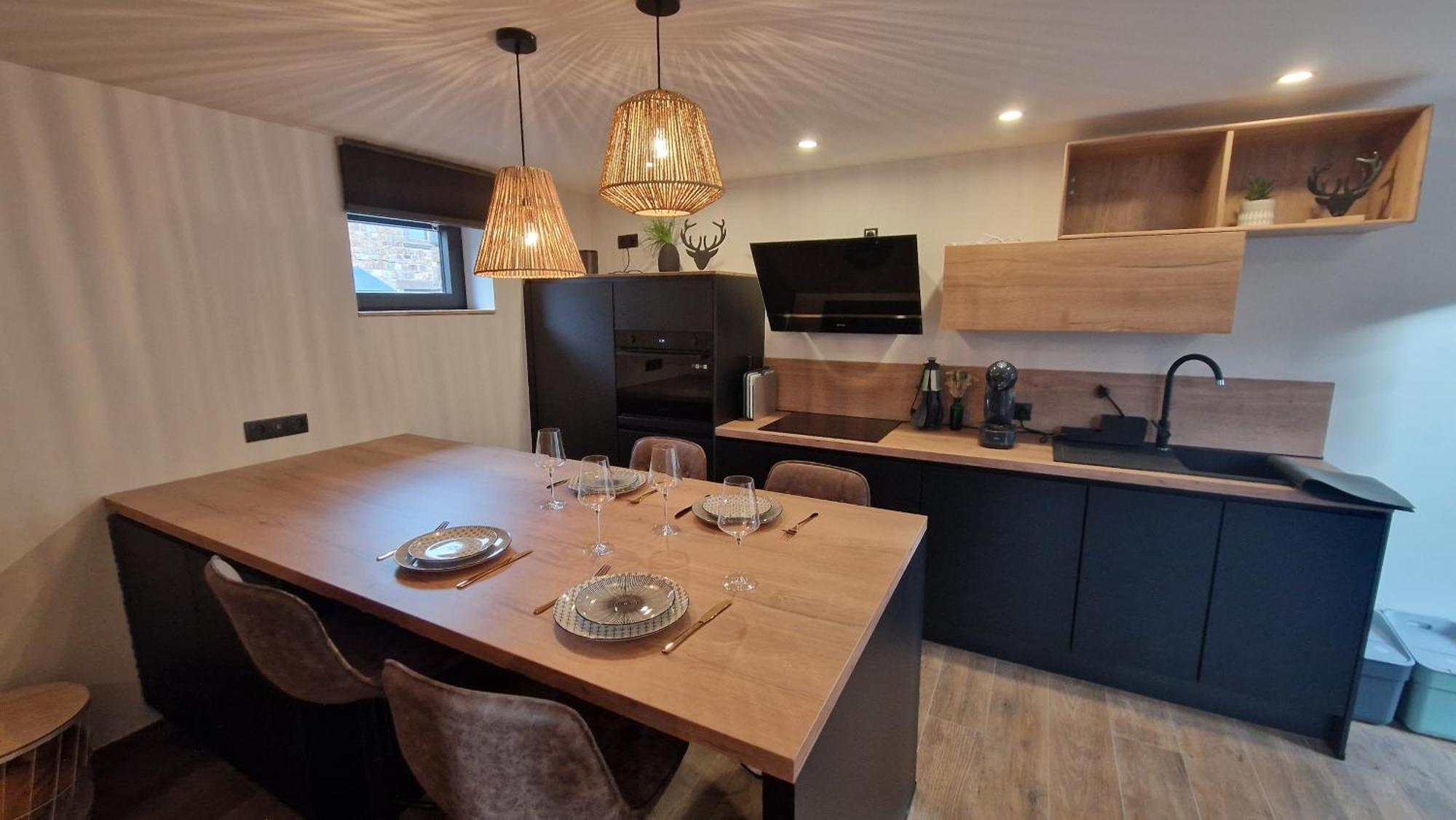 O Beau Cerf Apartment Sart-lez-Spa Bagian luar foto