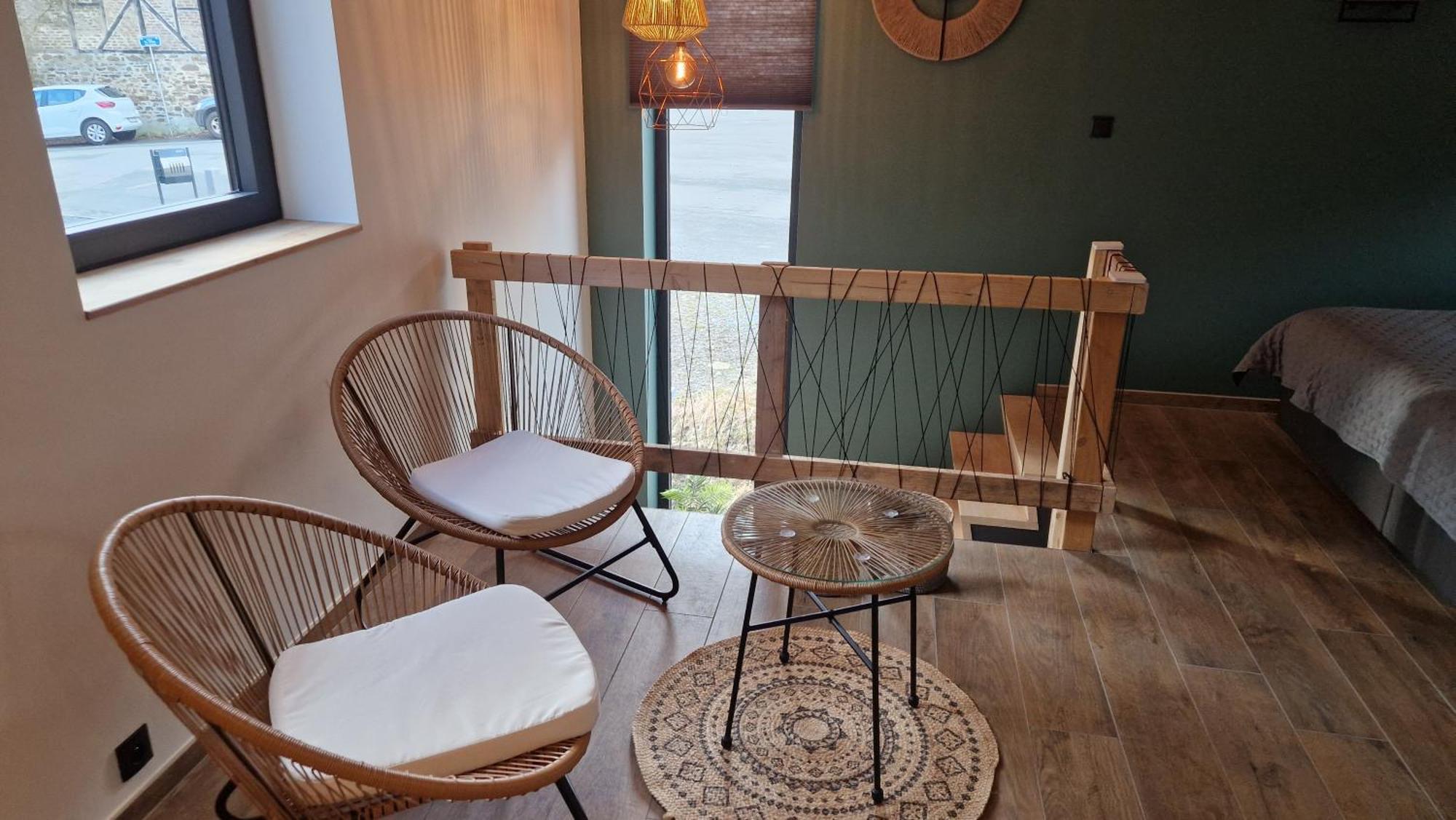 O Beau Cerf Apartment Sart-lez-Spa Bagian luar foto